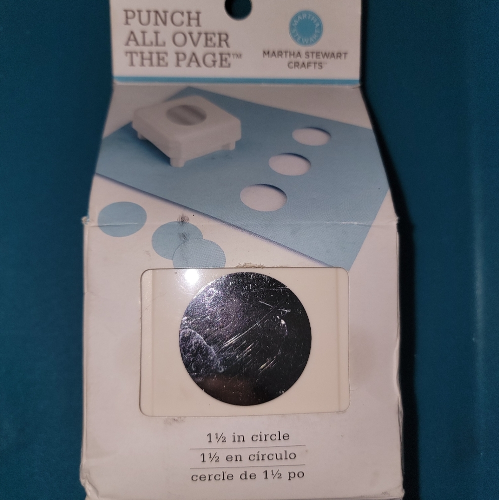 Never used craft hole punch